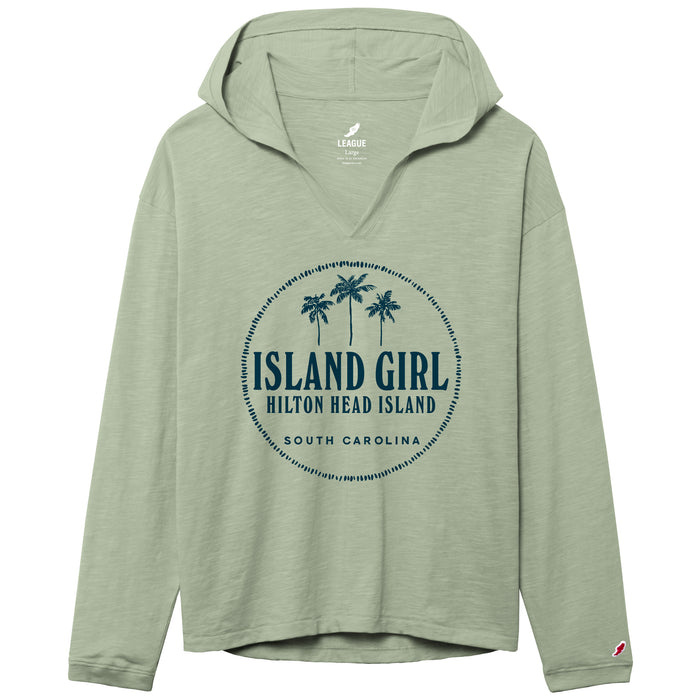 Island Girl Slub Hood