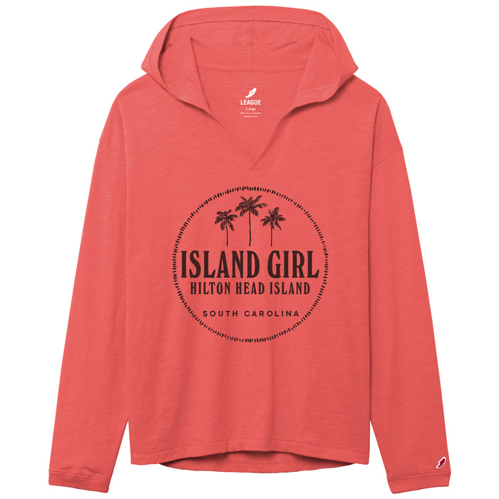 Island Girl Slub Hood