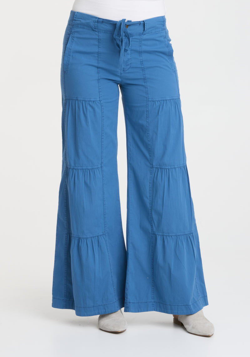 Terraced Wide Leg Pant