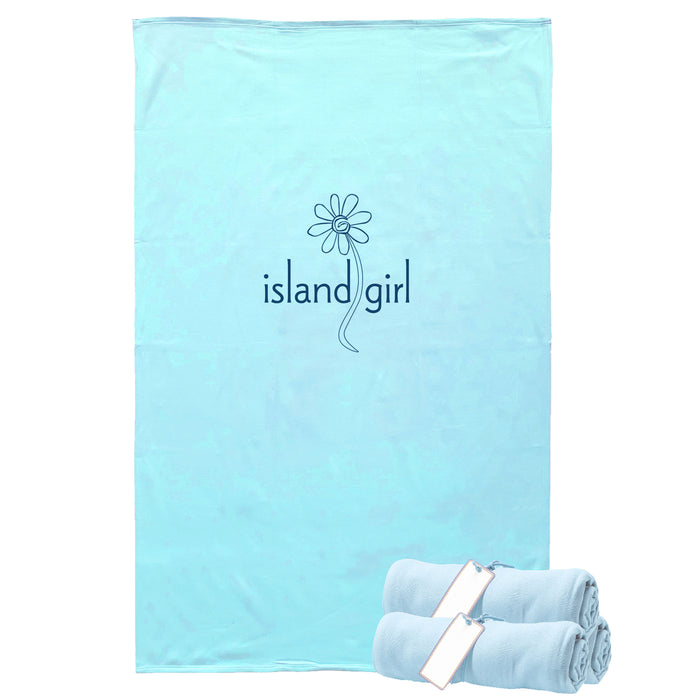 Island girl Blanket