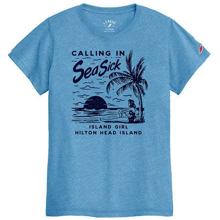 Calling in Sea Sick Adult Tee